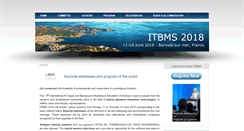 Desktop Screenshot of itbms.onera.fr